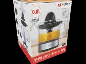 Citrusový odšťavovač 230V z nehrdzavejúcej ocele Kapacita 800ml Účinný odšťavovač pre čerstvé citrusové šťavy