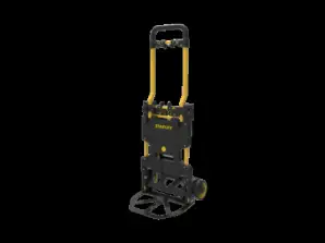 Hand pallet truck 137 kg 2in1 transport cart platform trolley for easy movement