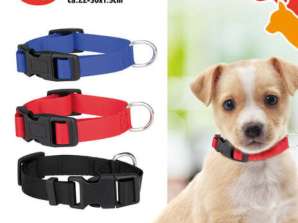 Extra small dog collar 3as – adjustable, comfortable fit, durable nylon, secure closure