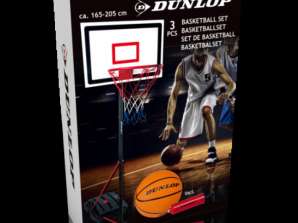 MT 3 részes kosárlabda szett – állítható készlet karikás játékokhoz 165–205 cm