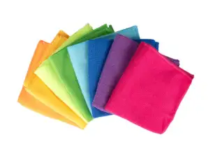 8 Pack Panos de Microfibra Coloridos 30x30cm Panos de Limpeza Versáteis para Casa e Escritório