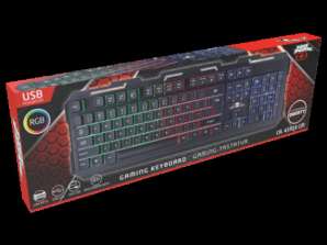 Elite QWERTY Gaming Keyboard Vysokorýchlostné klávesy pre profesionálnych hráčov