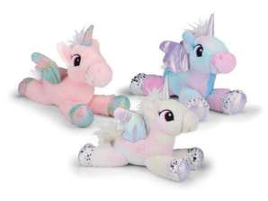 Jucărie moale unicorn 34 cm pachet de 3 cali fantezie de pluș drăguț colorați pentru copii și colecționari