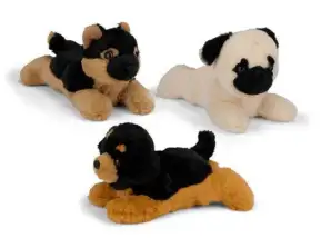 Puha kutya játékok 15cm 3 csomag Különböző minták Aranyos plüss kutyák gyerekeknek és gyűjtőknek