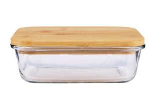 930ml Food Storage Box Durable Storage Jar with Airtight Closure