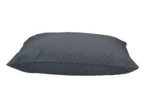 Srednje sivi jastuk za kućne ljubimce - Podstavljeni krevet za kućne ljubimce - Udobna siva podloga za