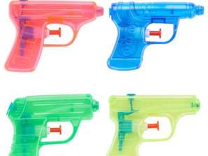 2er Pack Wasserpistolen 10 cm PS/PP – Lustiges Wasserspielspielzeug für Kinder
