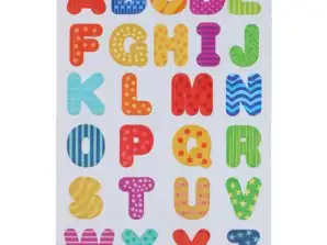 Sada magnetů na abecedu 26 kusů – Vzdělávací dopisy na ledničku