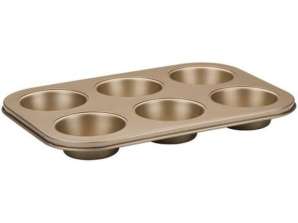 Non-Stick Muffin Tin 0 4mm Sturdy Bakeware for Baking Perfect Muffins, Cupcakes and Pastries