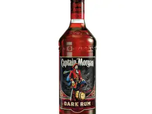 Kapteinis Morgans Melns (tumšs) Rums 0,70 L 40º (R) 0,70 L.