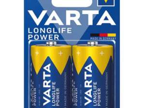 Pack of 2 VARTA Mono D High Energy Alkaline Batteries Long-lasting power source