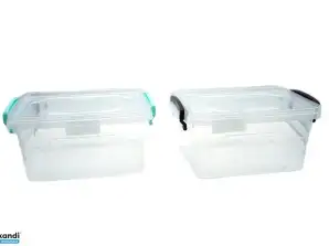 3L Deckelbox zur Aufbewahrung  25 5x17x11 5 cm  zweifarbig verfügbar