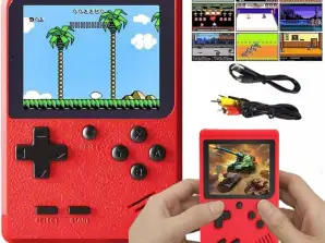 PORTABLE MINI GAME CONSOLE FOR TV 400 GAMES OF THE CULT 80S AND 90S
