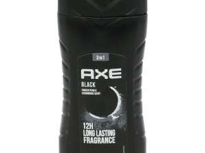 AX Black Shower Gel 50ml – Fragancia Intensa y Limpieza Profunda para Hombres