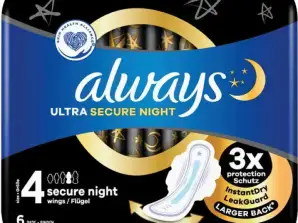 Altijd ultradun veilig nachtkussen met vleugels Komfortable Zuverlässige Nachtbinde