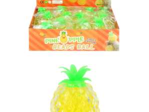 Pineapple Stress Ball 14 cm – soft crumple ball for stress relief & therapy