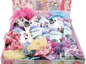Disney Kids Accessories Set for Hair/Bags/Pendants 60 Pieces