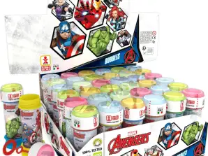 Avengers Bubble Tubs 60ml with Puzzle Maze Lid Soap Bubble Toy