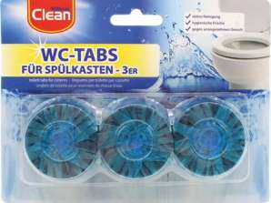 Blue Flush Toilet Tabs 3x50g – Αποτελεσματικός καθαρισμός για το καζανάκι