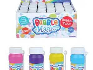 Bubble Magic Seifenblasenspielzeug mit Zauberstab  50 ml  sicher für Kinder