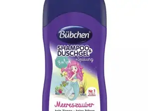 Bübchen Sea Magic Shampoo & Duschgel 50ml   Zauberhafte Pflege für Kinder