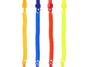 Multifunctional K/C spiral 12 cm with clip 4 colours – versatile organisation tool