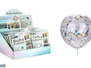 DIY Fantastic Bobo öntölthető ballon Ø 40cm kijelzővel