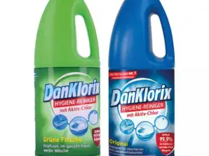 Dan Klorix Hygiene Cleaner 1 5 литров насипен пакет от 72 – максимална почистваща мощност