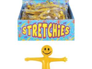 Stretchy Lachmann 5 2 cm Sarı Eğlence ve stres atma için esnek oyuncak