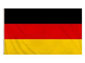 Germany flag large 5 feet x 3 feet sturdy and weatherproof