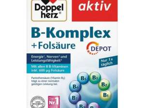 Doppelherz B Complex Фолиевая кислота 45 таблеток – жизненно важная питательная смесь