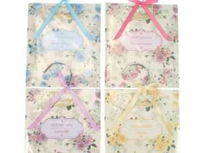 Scented Paper Bags 14x12cm Set of 4 in different scents For fresh rooms
