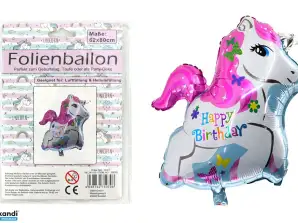 Globo foil unicornio 62x80cm Mágico para fiestas y cumpleaños infantiles