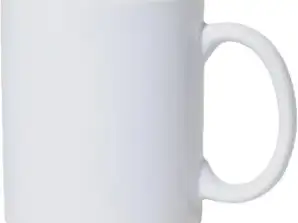Elegant hvit porselen kaffe pott rett form 300ml stilig kopp