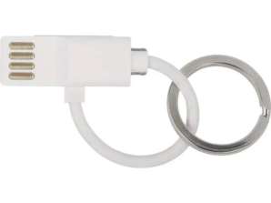 Polnilni kabel Elfriede z USB USB C Strela iz plastike