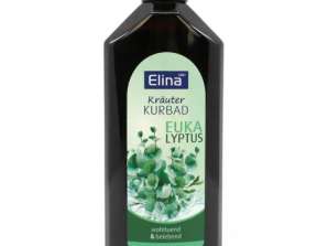 Elina Eucalyptus Bath Herbs Spa Experience 500ml Refrescante Baño de Hierbas