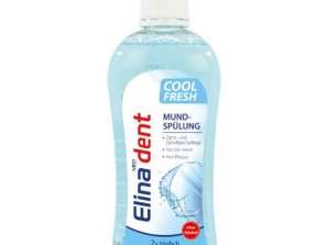 Elina Enjuague bucal Cool Fresh 500ml Enjuague bucal refrescante para la frescura del aliento y el cuidado