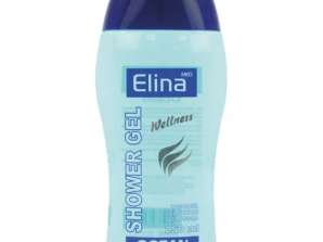 Elina Wellness 250ml Ocean Breeze Shower Gel Refreshing Body Wash for a Tranquil Bath Experience
