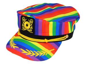 Felnőtt Pride matrózsapka | LGBT tengeri divatsapka