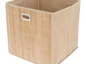 Сгъваема кошница за съхранение natural - спестяващ място и стилен органайзер за дома