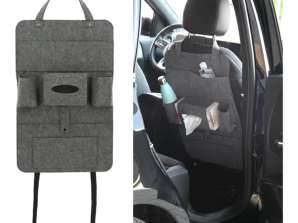 Juego Organizador de Asiento de Coche de Fieltro 3 Piezas Generoso 41 5x65 cm