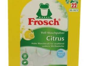 Frosch 22WL Citrus Washing Powder Powerful cleaning agent with citrus scent