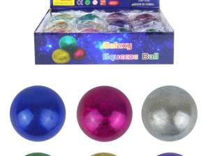 Galaxy Squeeze Ball 7cm cores diferentes 6 Pack Stress Relief Brinquedos para crianças e adultos