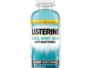 Jemná příchuť Listerine 95ml ústní voda jemná chuť ústní voda pro svěží dech