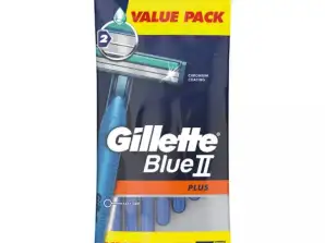 Gillette Blue II Plus Einwegrasierer 7er Pack  Effiziente Rasur