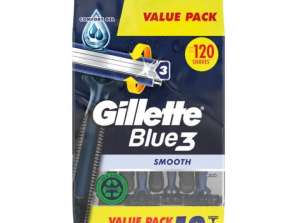 Gillette Blue3 Disposable Razors 12 Pack: Smooth Shave Every Time