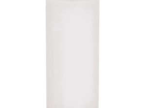 Büyük rustik sütun mum beyaz L yaklaşık 7x15cm Şık ev dekorasyonu için zarif mum.
