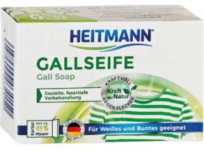 HEITMANN Gall Soap 100g Natural Stain Remover in Folding Box – Environmentally Friendly