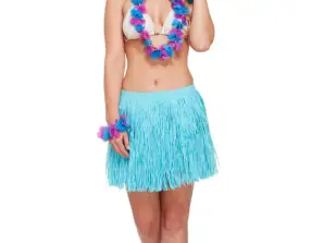 Hawaii Set 5 Pezzi in Blu – Costume da Festa e Accessori da Spiaggia
