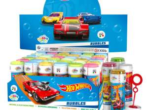 Hot Wheels Bubble Tubs 60ml med Puzzle Maze Toy Soap Bubbles Set för barn